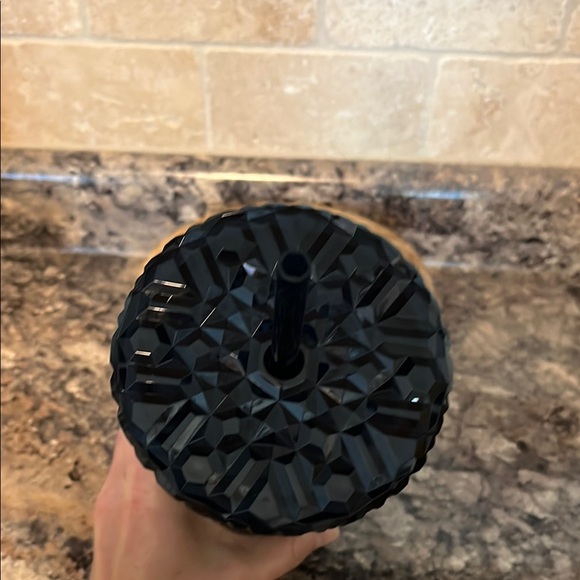 Deep Blue/Green Studded Starbucks Tumbler with Straw - Picture 3 of 7